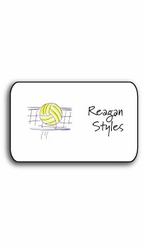 Personalized Stickers - Dig Set Spike
