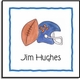 Personalized Stickers - Football Fanatic