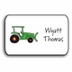 Personalized Stickers - Green Tractor