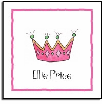 Personalized Stickers - Little Princess