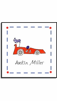 Personalized Stickers - On Your Mark