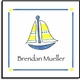 Personalized Stickers - Sailboat