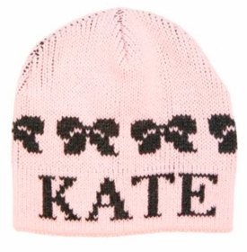 personalized string of bows hat