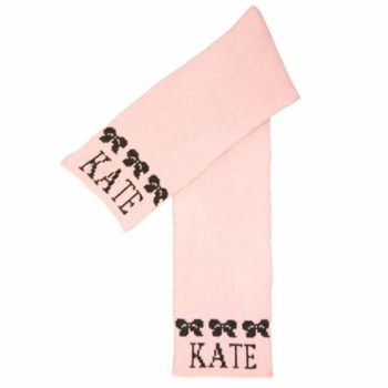 personalized string of bows scarf