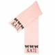 personalized string of bows scarf
