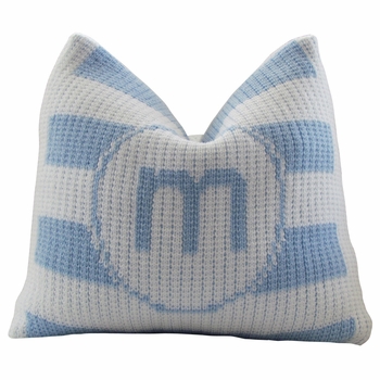 Personalized Stroller Blanket with Stripe
