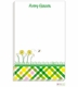 personalized - summer garden notepad