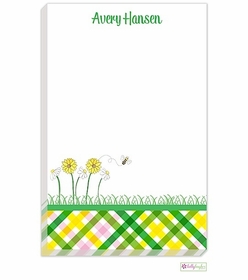 Personalized - Summer Garden Notepad