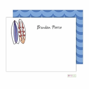 personalized - surfer dude flat notes