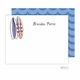 Personalized - Surfer Dude Flat Notes
