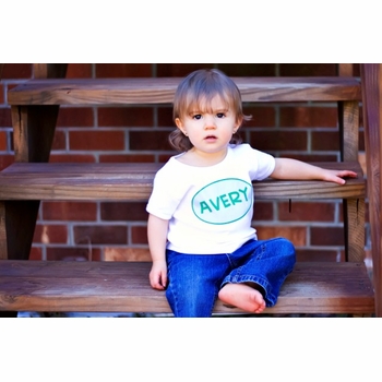 Personalized Tee - Oval Style