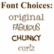 Personalized Tee - Oval Style
