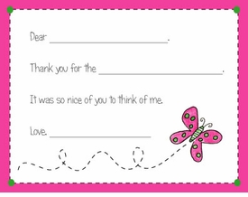 personalized thank you notes