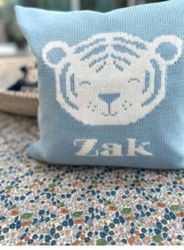 Personalized Tiger Baby Pillow