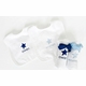 personalized twin baby gift set
