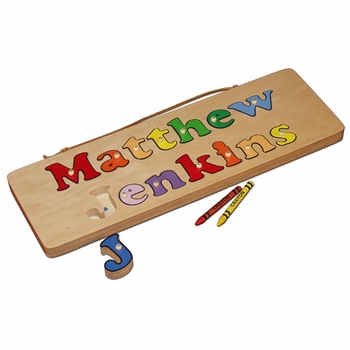 Personalized Two Line Name Puzzle