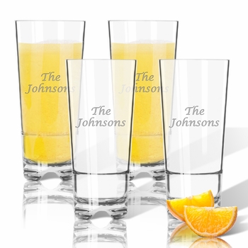 Personalized Unbreakable Highball Glasses