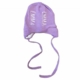 personalized vertical double name hat with earflaps