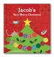 personalized very merry christmas book
