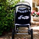Personalized Vintage Motorcycle Blanket with Name