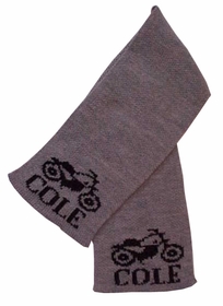 personalized vintage motorcycle scarf
