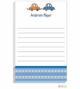 Personalized - Vroom Vroom Notepad