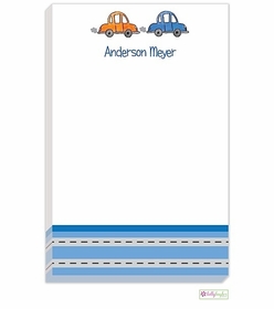 Personalized - Vroom Vroom Notepad