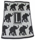Personalized Walking Elephants Blanket