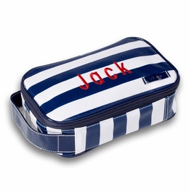 personalized wellie cosmetic toiletry case