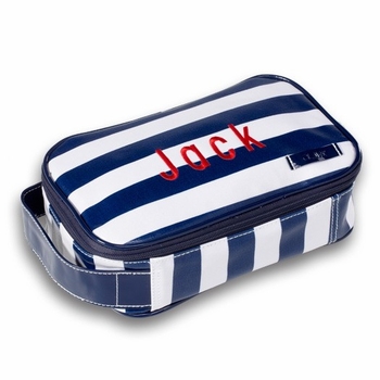 personalized wellie cosmetic toiletry case