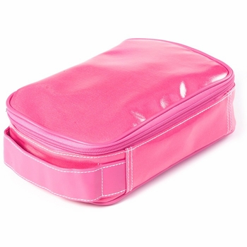 personalized wellie cosmetic toiletry case