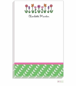 Personalized - Wildflowers Notepad