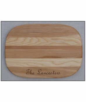 personalized wooden chopping board (medium)