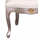 Petit French Chair - Silver with Gold