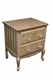 Petite Amie Nightstand with Hand-Painted Details