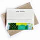 petite champagne silk stationery box - p17