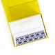 petite yellow silk stationery box - p16
