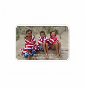 photo children's melamine platter with text