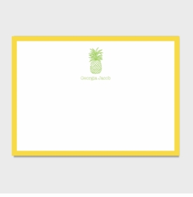 Pineapple Personalized Kids Stationery