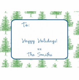 Pines Trees Holiday Gift Enclosures