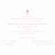 pink cross baptism invitations
