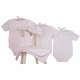 Pink Dots Layette Set, 6 Piece