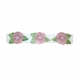 pink flower peg board