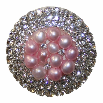 Pink Glamour Drawer Knob