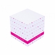 pink love mom sticky note cube