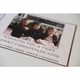 pink snow holiday card