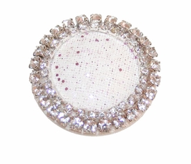 Pink Sparkle Mesh Drawer Knob