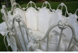 Pintuck Scalloped Cradle Linens (Contact Us for Pricing)