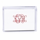 Plaid Monogram Note Box11