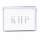 Plaid Monogram Note Box6